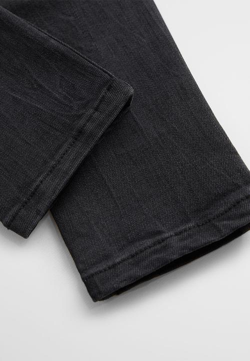 MANGO - Diego jeans - open black