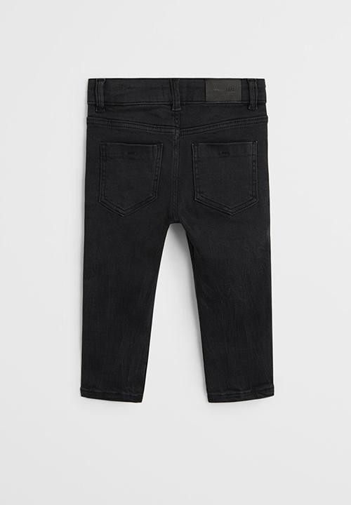 MANGO - Diego jeans - open black