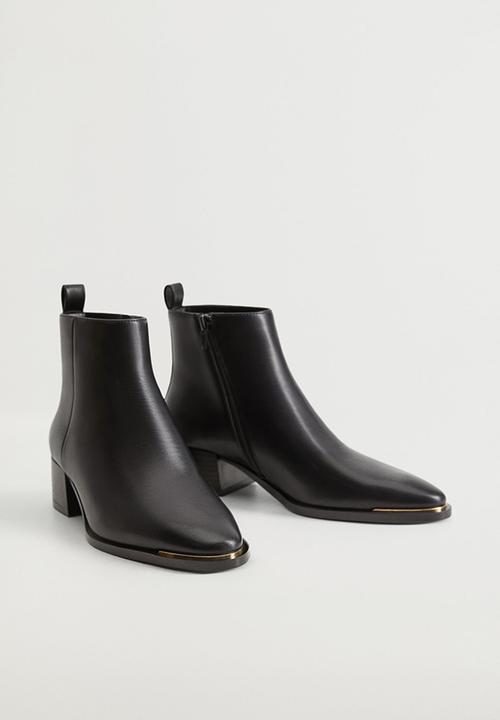 MANGO - Minute ankle boot - black