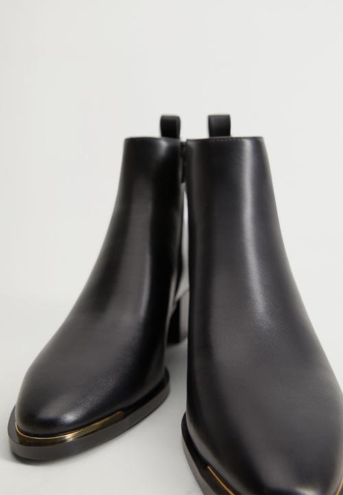 MANGO - Minute ankle boot - black