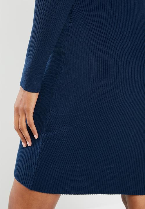 Glamorous - Petite detail dress - navy