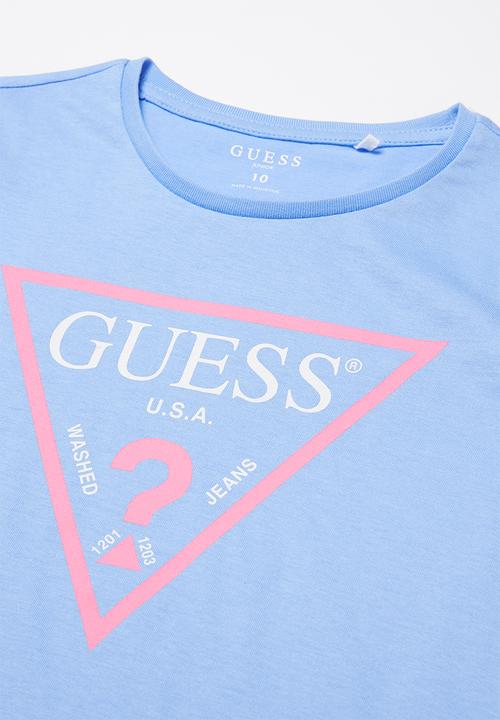 GUESS - Girls core tri tee - blue