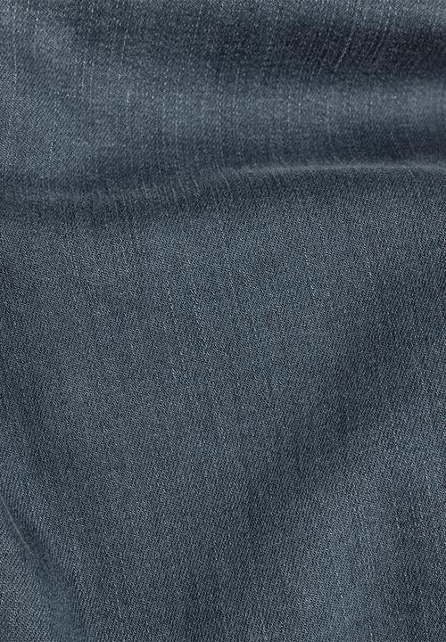 G-STAR - Noxer navy pencil button skirt - blue