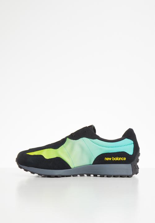 New Balance  - Kids 327 - black & green