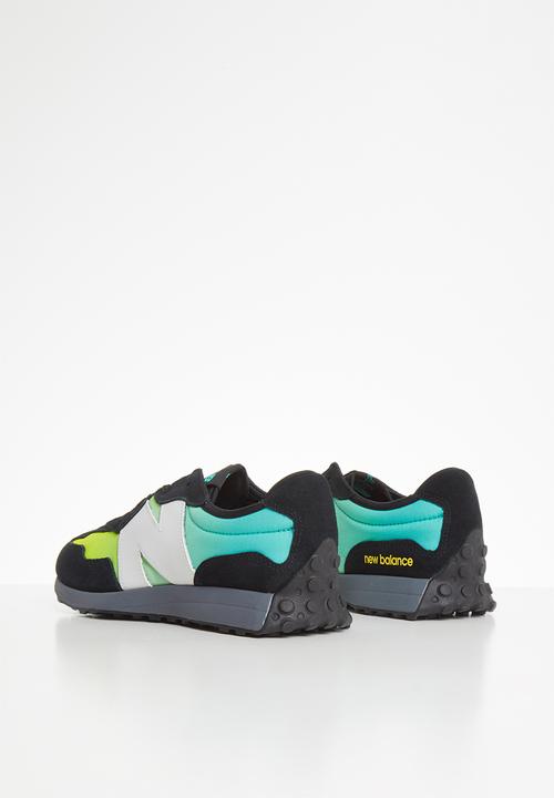 New Balance  - Kids 327 - black & green