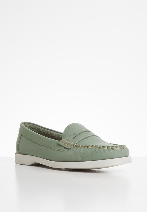 Grasshoppers - Timbego leather - powder blue natan