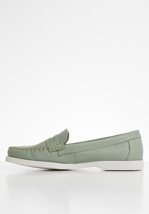 Grasshoppers - Timbego leather - powder blue natan