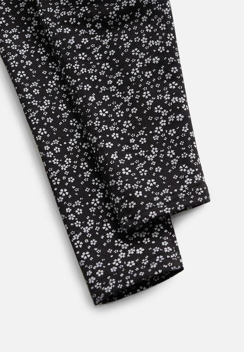 MANGO - Terry patterned leggings - multi