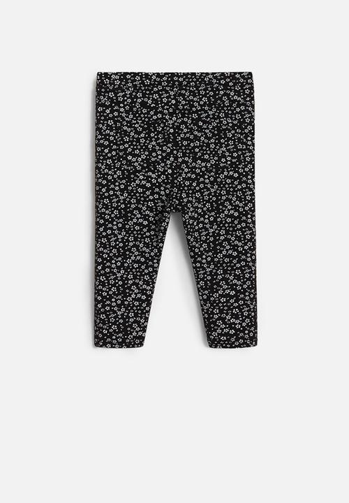MANGO - Terry patterned leggings - multi