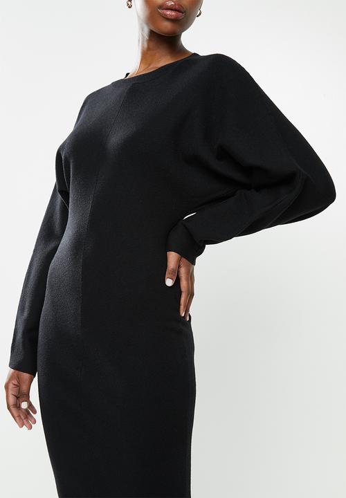 MANGO - Dress skins - black