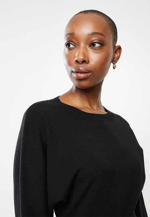 MANGO - Dress skins - black