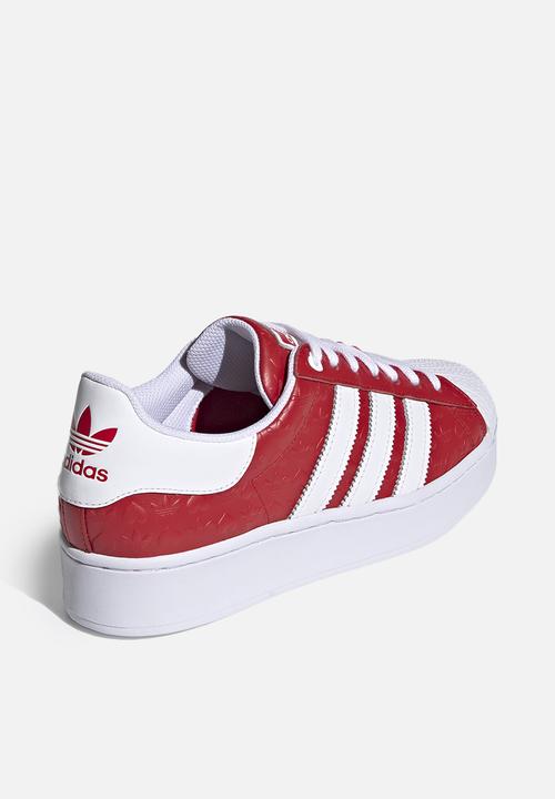 adidas Originals - Superstar bold w - scarlet/core black/ftwr white