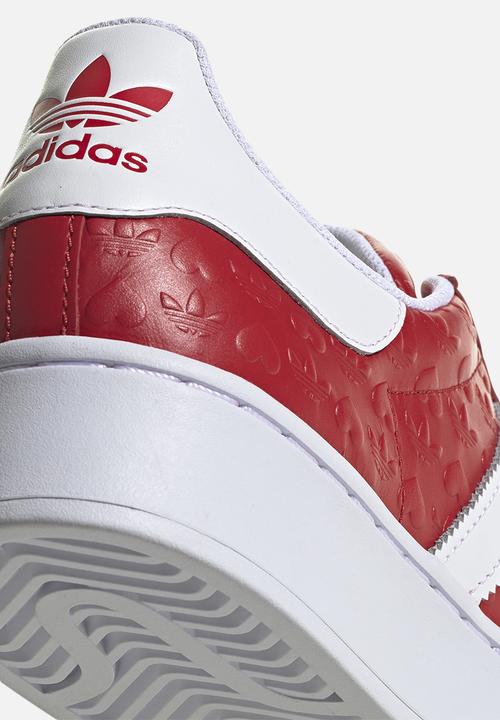 adidas Originals - Superstar bold w - scarlet/core black/ftwr white