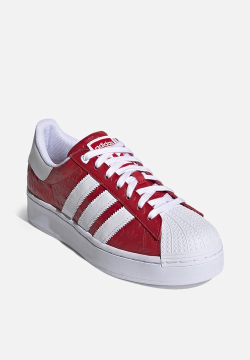 adidas Originals - Superstar bold w - scarlet/core black/ftwr white