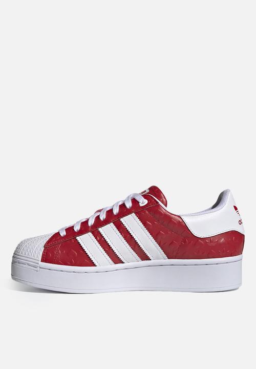 adidas Originals - Superstar bold w - scarlet/core black/ftwr white