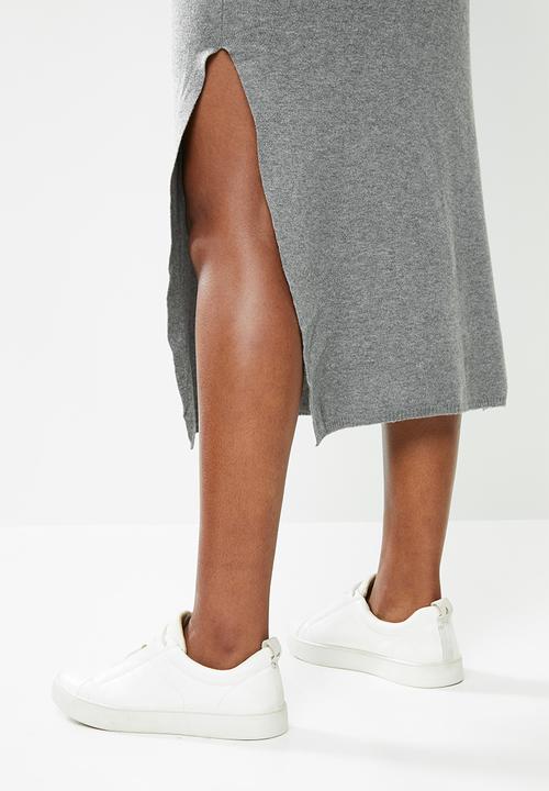MANGO - Dress rolly - grey