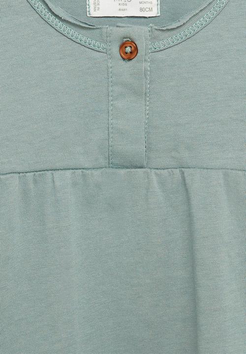 MANGO - Brillo long sleeve tee - green