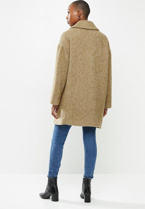 MANGO - Coat fano - brown 