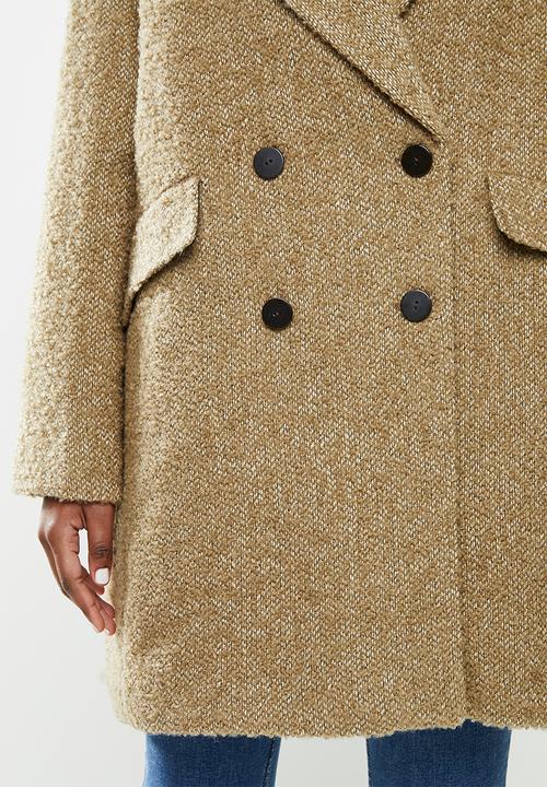 MANGO - Coat fano - brown 