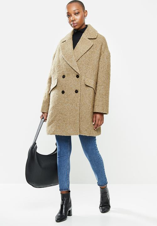 MANGO - Coat fano - brown 