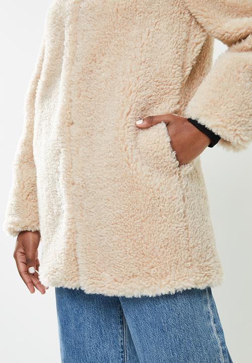 MANGO - Coat rihanna - beige 