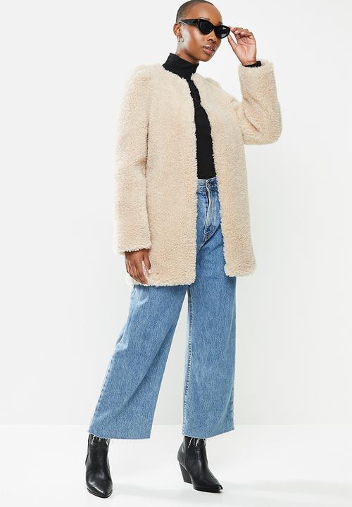 MANGO - Coat rihanna - beige 