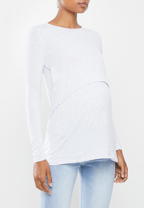 Cotton On - Maternity 2 in 1 long sleeve top_3 pack - multi