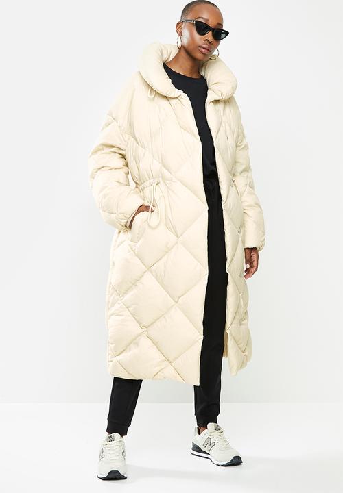 MANGO - Anorak milka - beige