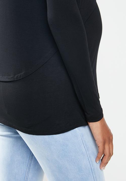Cotton On - Maternity 2 in 1 long sleeve top_3 pack - multi
