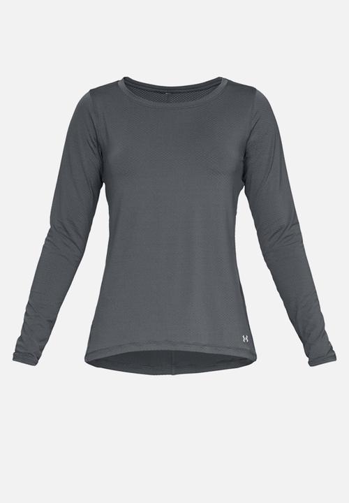 Under Armour - Hg armour long sleeve - black medium heather