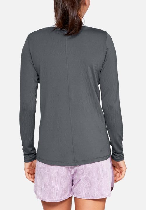 Under Armour - Hg armour long sleeve - black medium heather