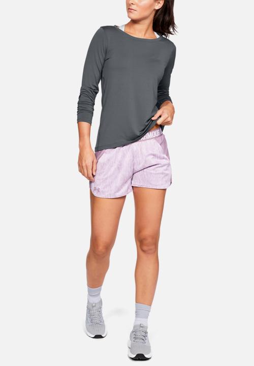 Under Armour - Hg armour long sleeve - black medium heather