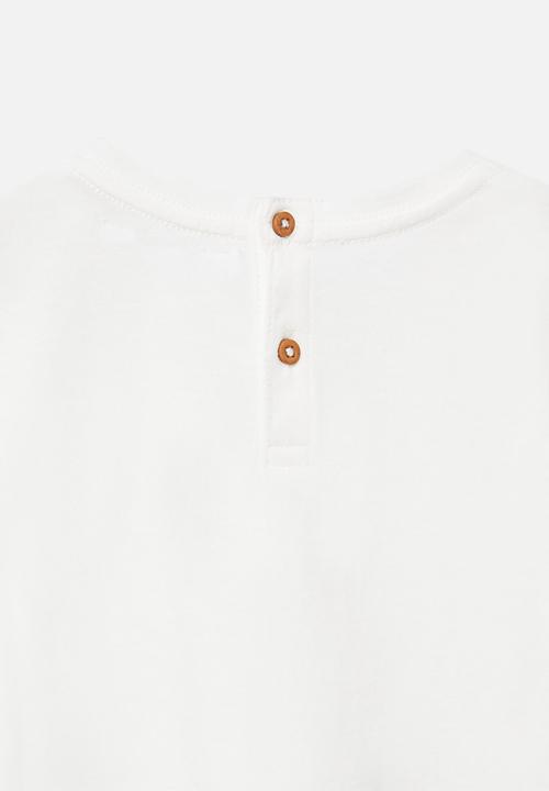 MANGO - Ballet long sleeve tee - natural