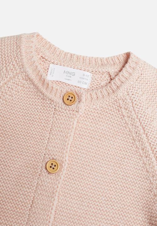 MANGO - Boba cardigan - pink