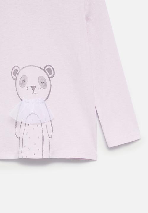 MANGO - Tutu long sleeve tee - purple