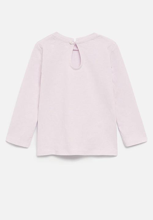 MANGO - Tutu long sleeve tee - purple