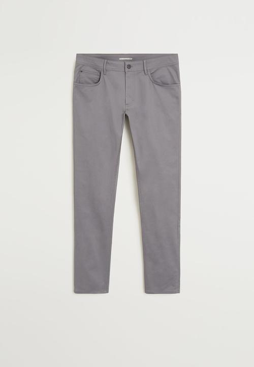 MANGO - Pisa trousers - grey