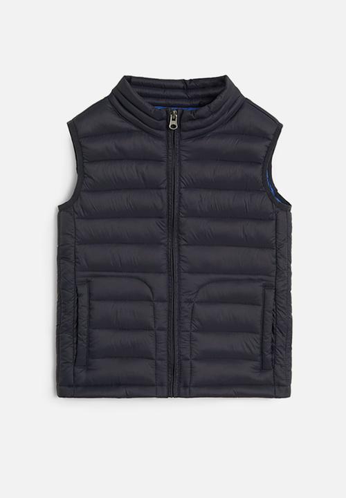 MANGO - Alvaro waistcoat - navy