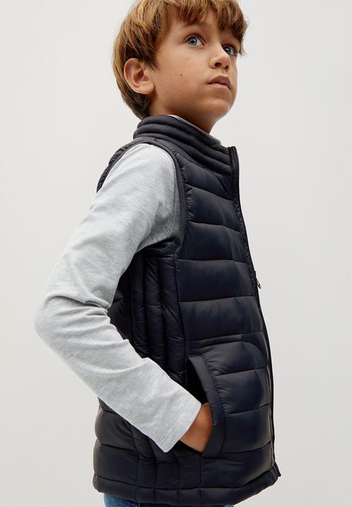 MANGO - Alvaro waistcoat - navy