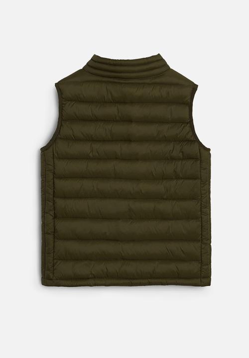 MANGO - Alvaro waistcoat - beige