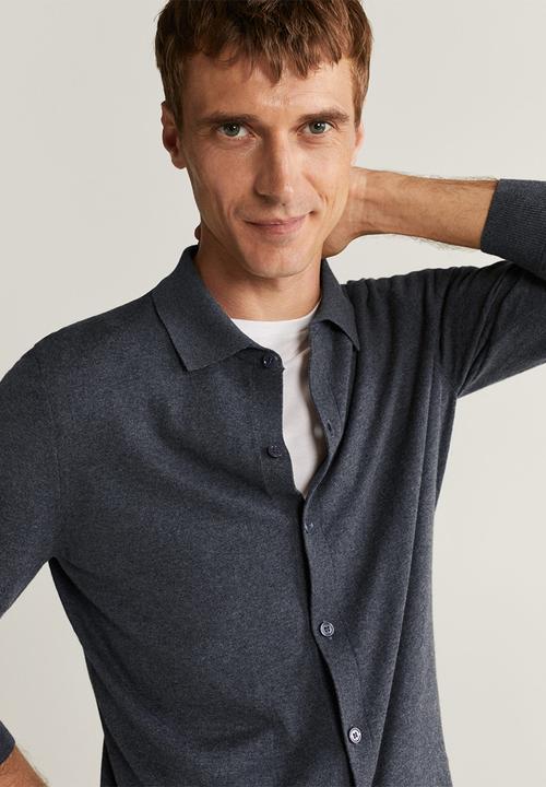 MANGO - Tens shirt - grey 