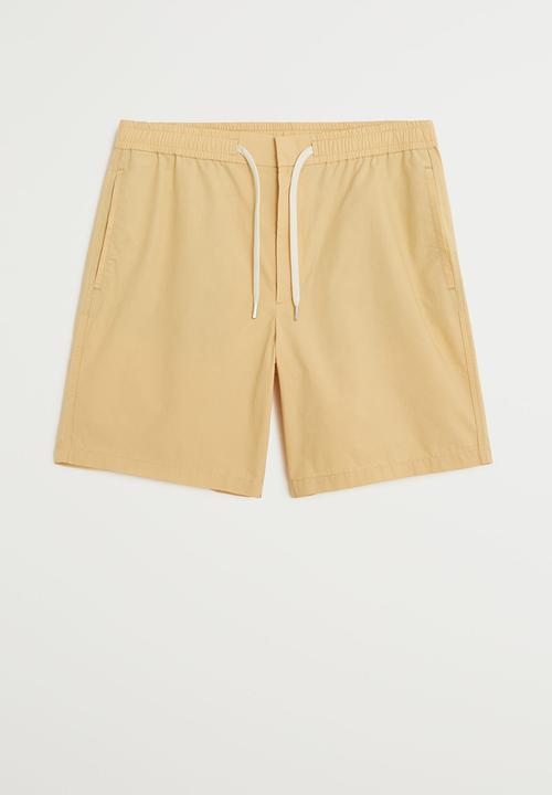 MANGO - Rafa bermuda shorts - yellow
