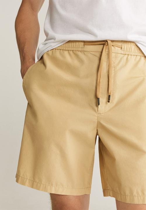 MANGO - Rafa bermuda shorts - yellow