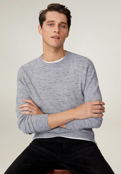MANGO - Antigua sweater - grey