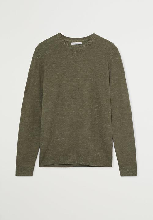 MANGO - Antigua sweater - khaki