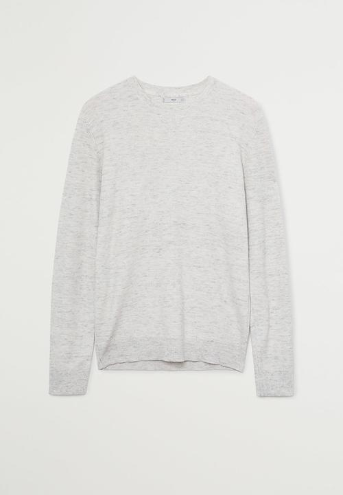 MANGO - Antigua sweater - light beige