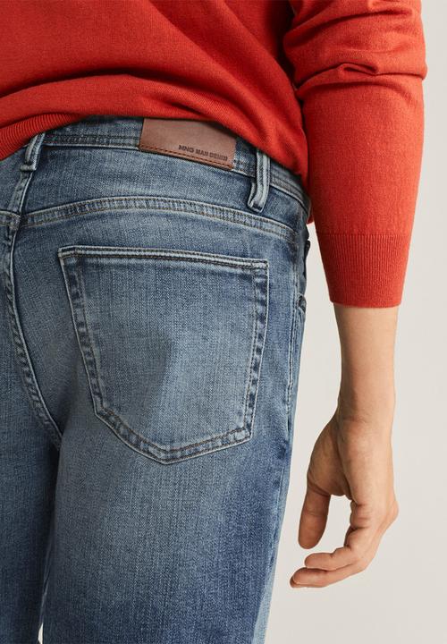 MANGO - Rock bermuda shorts - blue