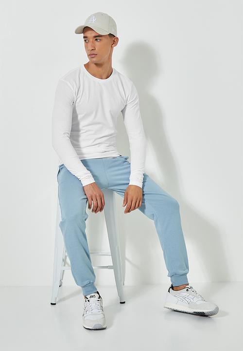 Superbalist - Brando long sleeve crew neck tee - white
