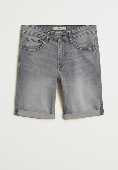MANGO - Rock bermuda shorts - grey