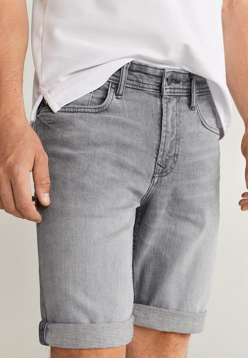 MANGO - Rock bermuda shorts - grey